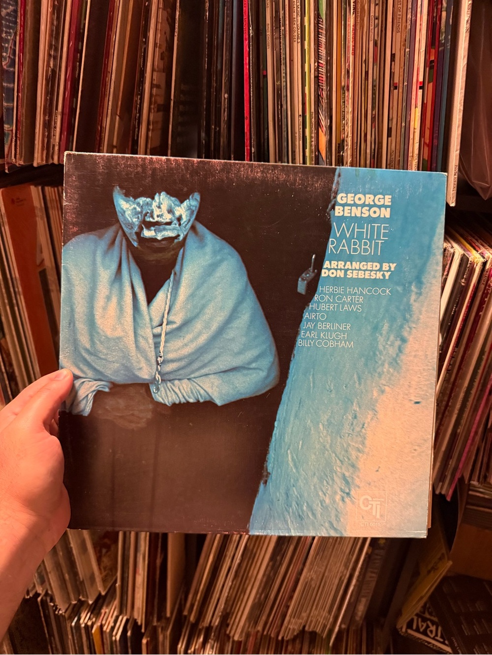 George Benson White Rabbit Vinyl Album